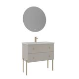 Orka Milazzo 80 Cm Callisto Ayaklı Banyo Dolabı Takımı