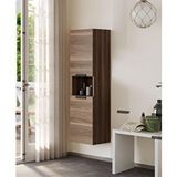Orka Nova 40 Cm Ceviz Banyo Boy Çamaşır Dolabı Çok Renkli