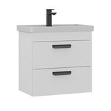 Orka Nova 60 Cm Lavabolu Banyo Alt Dolabı Beyaz