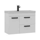Orka Nova 80 Cm Lavabolu Banyo Alt Dolabı Beyaz