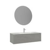 Orka Olbia 120 Cm Mat Kaşmir Banyo Dolabı Takımı
