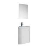 Orka ORKA5000870 Zag Mat Beyaz 45 cm Banyo Dolabı Takımı