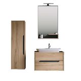 Orka ORKA5002527 Galia Legnano 80 cm Banyo Dolabı Takımı
