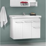 Orka Perge 85 cm Alt Modül Banyo Dolabı