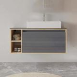 Orka Prato 100 Cm Legnano Banyo Dolabı Alt Modül Lavabo