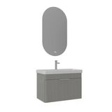Orka Procida 80 Cm Mat Kaşmir Banyo Dolabı Takımı