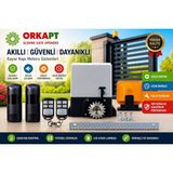 Orka Pt 1000 Otomatik Sürgülü Yana Kayar Bahçe Garaj Kapı Motoru (Kit Paket) Uzaktan Kontrol 1000 KG 27x15x32 cm Boyut