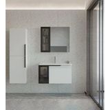 Orka Pure 100 Cm Mat Beyaz Banyo Dolabı Takımı Ve Boy Dolabı