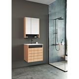 Orka Ricato 60 Cm Banyo Dolabı Takımı Meşe