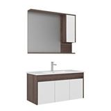 Orka Serra 100 Cm Banyo Dolabı Takımı Beyaz