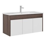 Orka Serra 100 Cm Lavabolu Banyo Alt Dolabı Beyaz