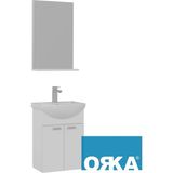 Orka Soma 45 cm Banyo Dolabı - Beyaz