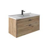 Orka Trio 65 Cm Mdf Çekmeceli Senza Asma Banyo Dolabı Alt Modül Lavabo