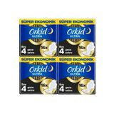 Orkid 4x16 Gece Ekstra Plus Ultra Hijyenik Ped