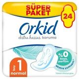 Orkid Ekstra Hassas Koruma (Boy 1) 24 Adet Normal Hijyenik Ped