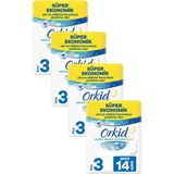 Orkid Extra Hassas Gece Ped 14 Adet 4 Paket Ultra İnce Rahatlık ve Ekstra Koruma Sağlar