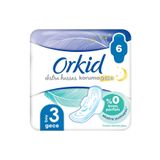 Orkid Extra Hassas Koruma Gece Hijyenik Ped 6'li