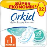 Orkid Extra Hassas Koruma Hijyenik Ped 32'li