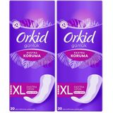 Orkid Extra Koruma Extra Uzun Günlük Ped 20 Adet 2li paket