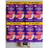 Orkid Ferah Koku Ince Pamuksu Günlük Ped 80'Li X 4 Paket/Evissa Sabun Hediyeli