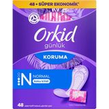 Orkid Günlük Ped Günlük Koruma Dev Ekonomik Paket 48 Adet Ped (Tekli Paketlerde)