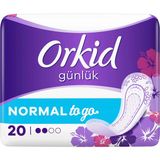 Orkid Günlük Ped Normal Taşınabilir 20 Adet