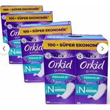 Orkid Günlük Ped Ultra Ince Yaprak 100 Adet X 4 Adet