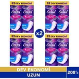 Orkid Günlük Ped Uzun Extra Koruma 208'LI Dev Ekonomi
