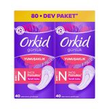 Orkid İnce Pamuksu Ferah Koku 80 Adet Günlük Ped