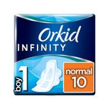 Orkid İnfinity Hijyenik 10'lu Normal Kadın Pedi