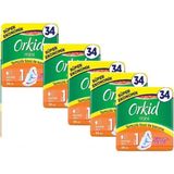Orkid Maxi 4'Lü Hijyenik Ped 34 Lü Normal 5 Adet Maxi - 1