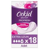 Orkid Mesane Pedi Ekstra Uzun Süper Ekonomik 18 Adet Ped