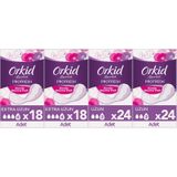 Orkid Mesane Pedi Karma 4 Lü Set (Uzun/Extra Uzun) 84 Adet