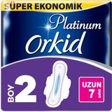 Orkid Platinium 2 Numara Ultra Uzun 7li Hijyenik Ped