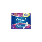 Orkid Platinum 3 Adet Kanatlı Gece (Boy 3) 6 Adet Hijyenik Ped