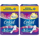 Orkid Platinum 4'lü Gece 16 x 2 Adet
