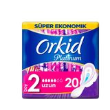 Orkid Platinum Comfort Uzun Ekonomik 20 Adet Hijyenik Ped