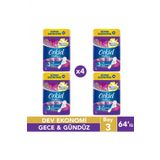 Orkid Platinum Hijyenik Ped Gunduz Gece 64 Adet