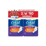 Orkid Platinum Hijyenik Ped Normal Cesaret Paketi 48 Adet