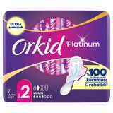 Orkid Platinum Hijyenik Ped Uzun (Boy 2) 7 Adet Ped