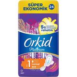 Orkid Platinum Kanatlı Normal Boy 1 24 Adet Hijyenik Ped