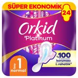 Orkid Platinum Normal (Boy 1) 24 Adet Süper Ekonomik Hijyenik Ped