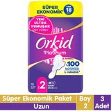 Orkid Platinum Uzun 3x18 54 Adet Hijyenik Ped