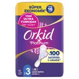 Orkid Platinum Uzun Ekstra (Boy 3) Hijyenik Ped 16 Adet