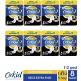 Orkıd Super Ekonomik Ultra Gece Extra Plus 14 Ad. 5 Boy X 8 Paket
