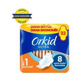 Orkid Ultra Ekstra Dörtlü Hijyenik Ped Normal 24'lü