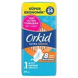 Orkid Ultra Ekstra Dörtlü Paket Normal 24'lü Hijyenik Ped