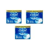 Orkid Ultra Ekstra Hijyenik Ped Gece Süper Ekonomik Paket 18 Ped 3'Lü