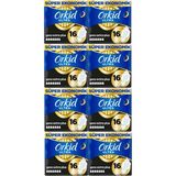 Orkid Ultra Extra Dörtlü Gece Extra Plus 5 No 16'lı x 8= 128 Adet