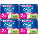Orkid Ultra Extra Hijyenik Ped Uzun 7'li x 4 Paket Sızıntı Önleyici Teknoloji ile Konforlu Kullanım